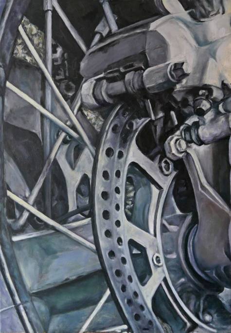 detail MB 2, 2017, 70x50 cm, &ouml;l auf lw