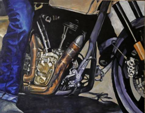 detail MB 3, 70x90 cm, &ouml;l auf lw, 2017-18, bearb.