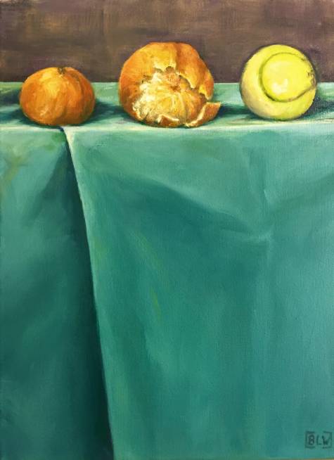 tie break, 40 x 30 cm, &ouml;l auf lw, 1-19