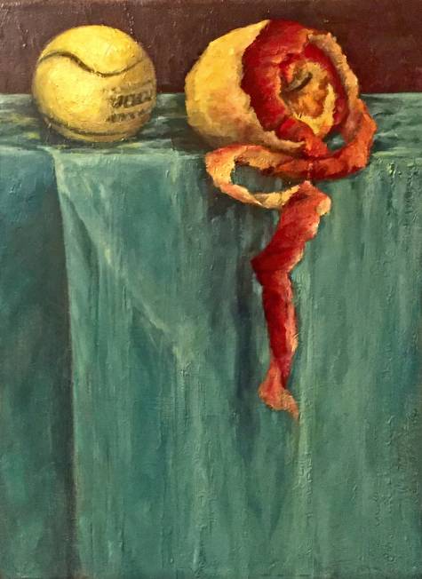 game over, 12-2019, 40x30 cm &ouml;l auf lw