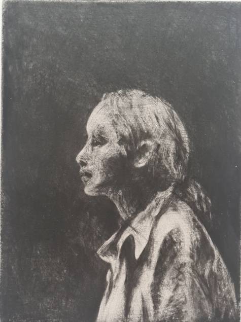 portr&auml;t mezzo tinto