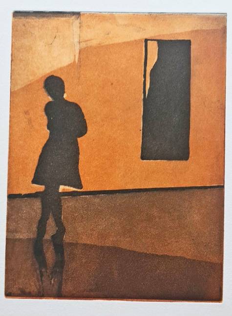 im museum 4d, 2 platten druck, 2023